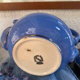 Old Sarreguemines earthenware coffee maker
