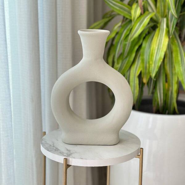 Handmade ceramic vase