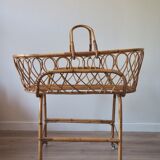 Rattan cradle