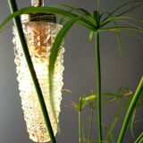 Vintage crystal spike walking lamp