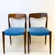Suite de 4 chaises scandinaves, 1960s