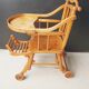 Chaise haute bébé transformable vintage