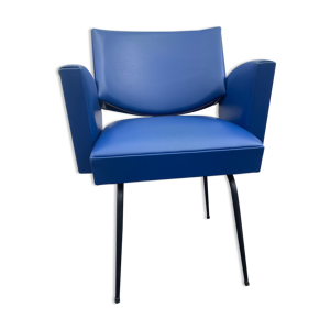 Fauteuil vintage simili