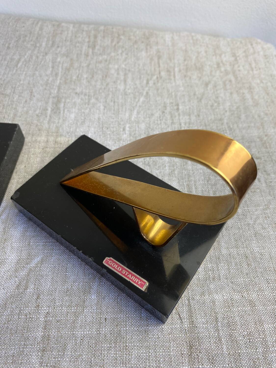 Gold Starry Bookends