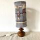 Vintage wool ball lamp from the 70s