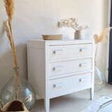 White vintage chest of drawers