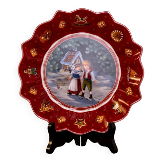 Villeroy & Boch hollow dish, Toy's Fantasy, Hansel and Gretel, collectible Christmas tableware