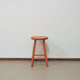 wooden vintage stool