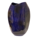 Important blue glazed ceramic vase signed by Max Idlasflag