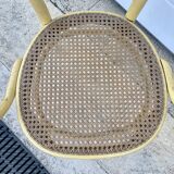 Old armchair Thonet canned wood