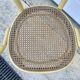 Old armchair Thonet canned wood