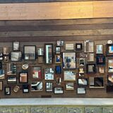 Set of 49 antique mirrors