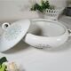 Vegetable Soup Tureen in Vierzon Porcelain