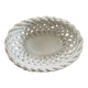 Corbeille tressée en porcelaine ajourée