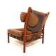 Arne Norell Inca chair with ottoman for Norell AB