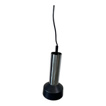 Chrome vintage suspension with black accents
