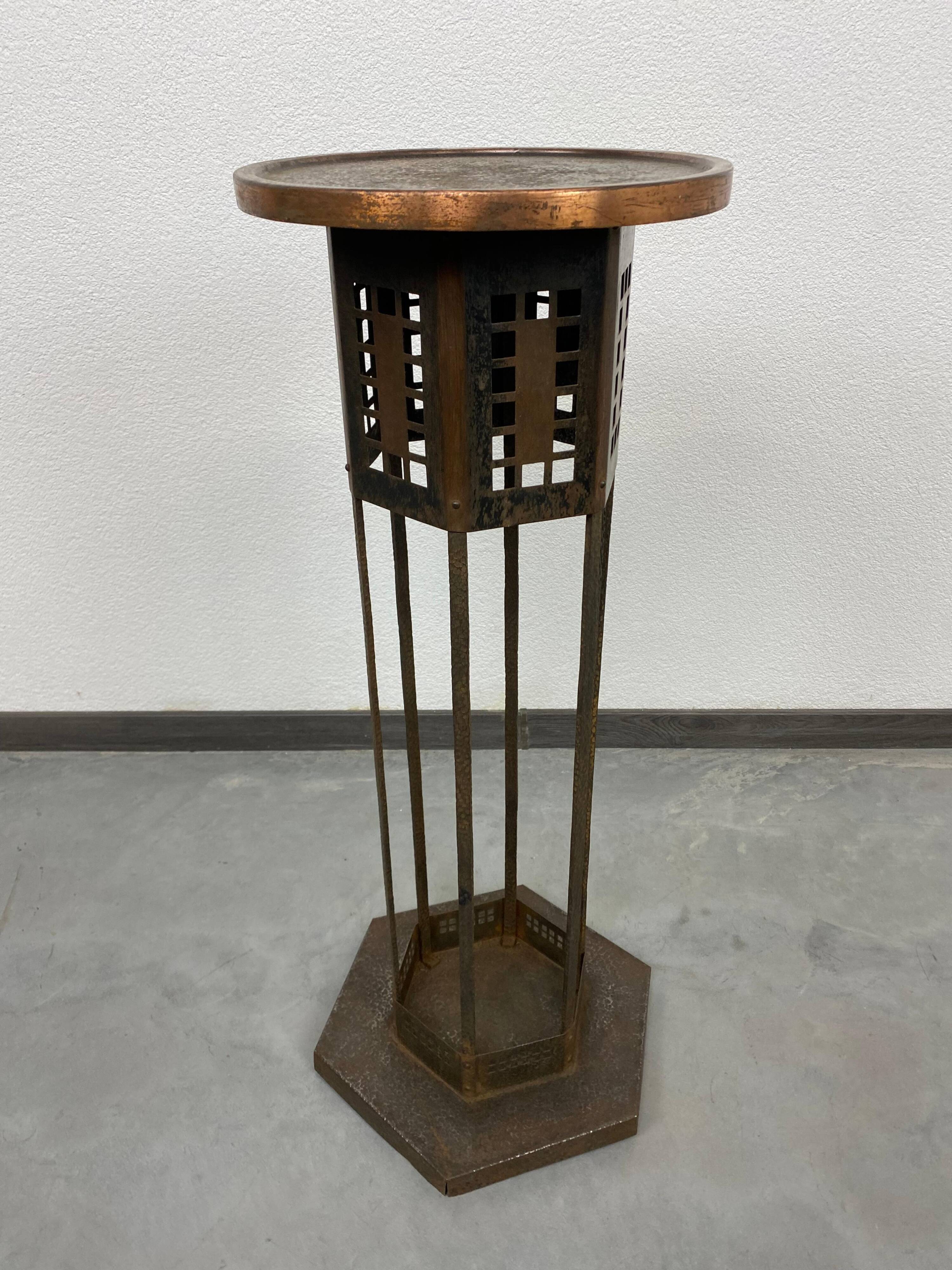 Plant stand Secession in the style of Wiener Werkstätte