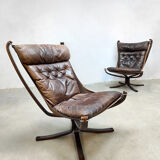 Vintage 'Falcon' easy chairs