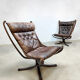 Vintage 'Falcon' easy chairs