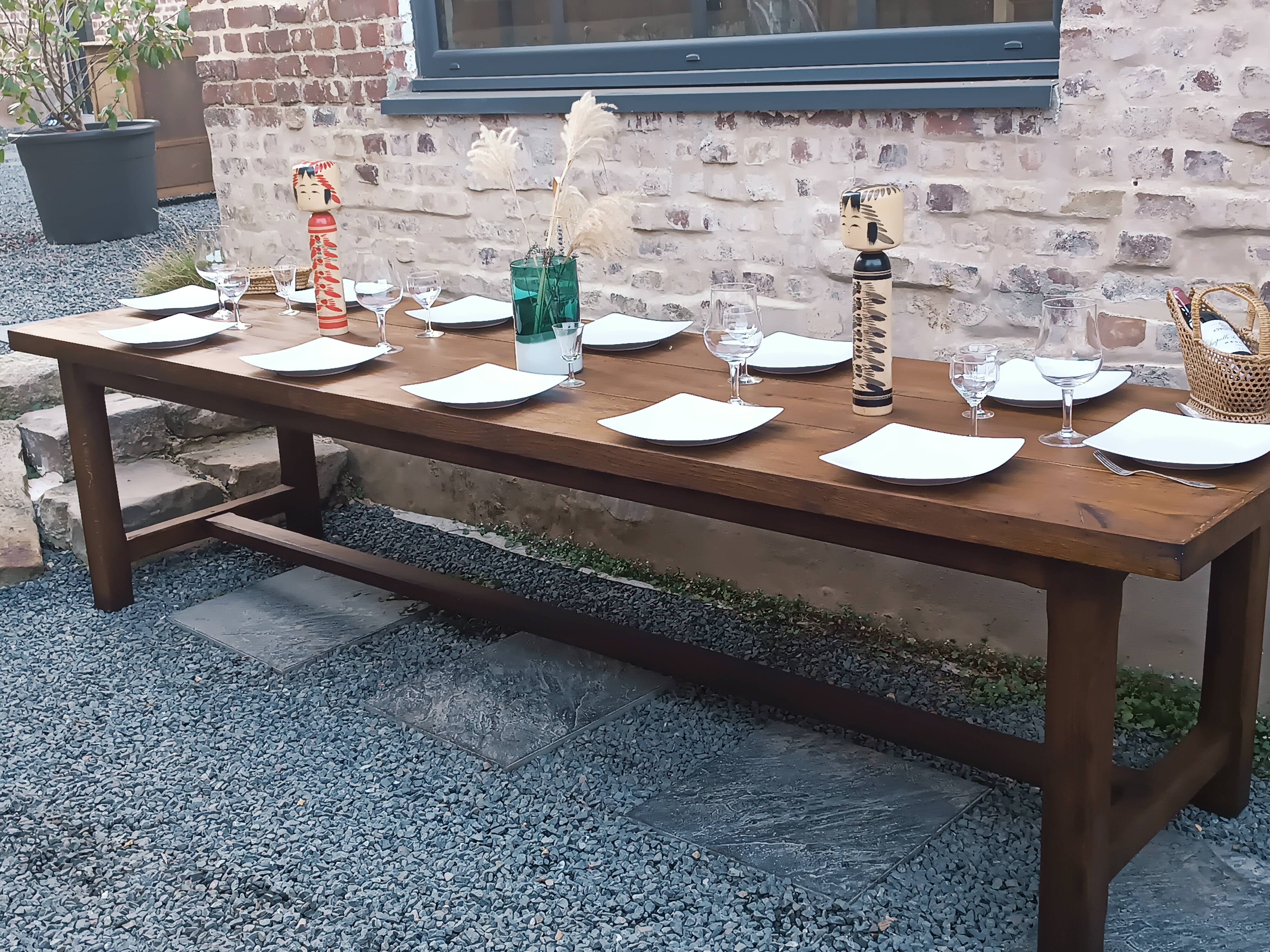 XXL farm table