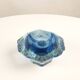 Sculptural submerged glass ashtray by Gianfranco Mandruzzato Murano