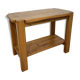 Console en orme massif