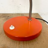 Vintage orange east german table lamp from aka leuchten, 1970s