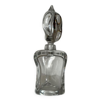 Daum crystal bottle