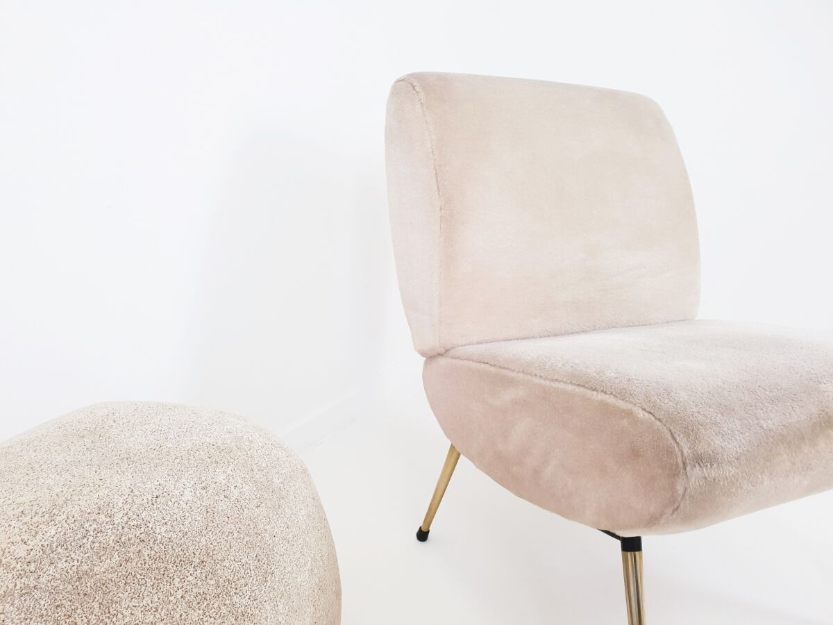 Pair of armchairs Pelfran 1960