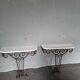 Pair of Art Deco consoles