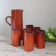 Ceramic orangeade service