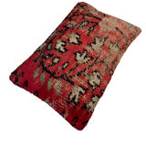 Vintage turkish handmade cushion cover , 30 x 50 cm