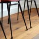 Set of 4  rockabilly chairs 1950s