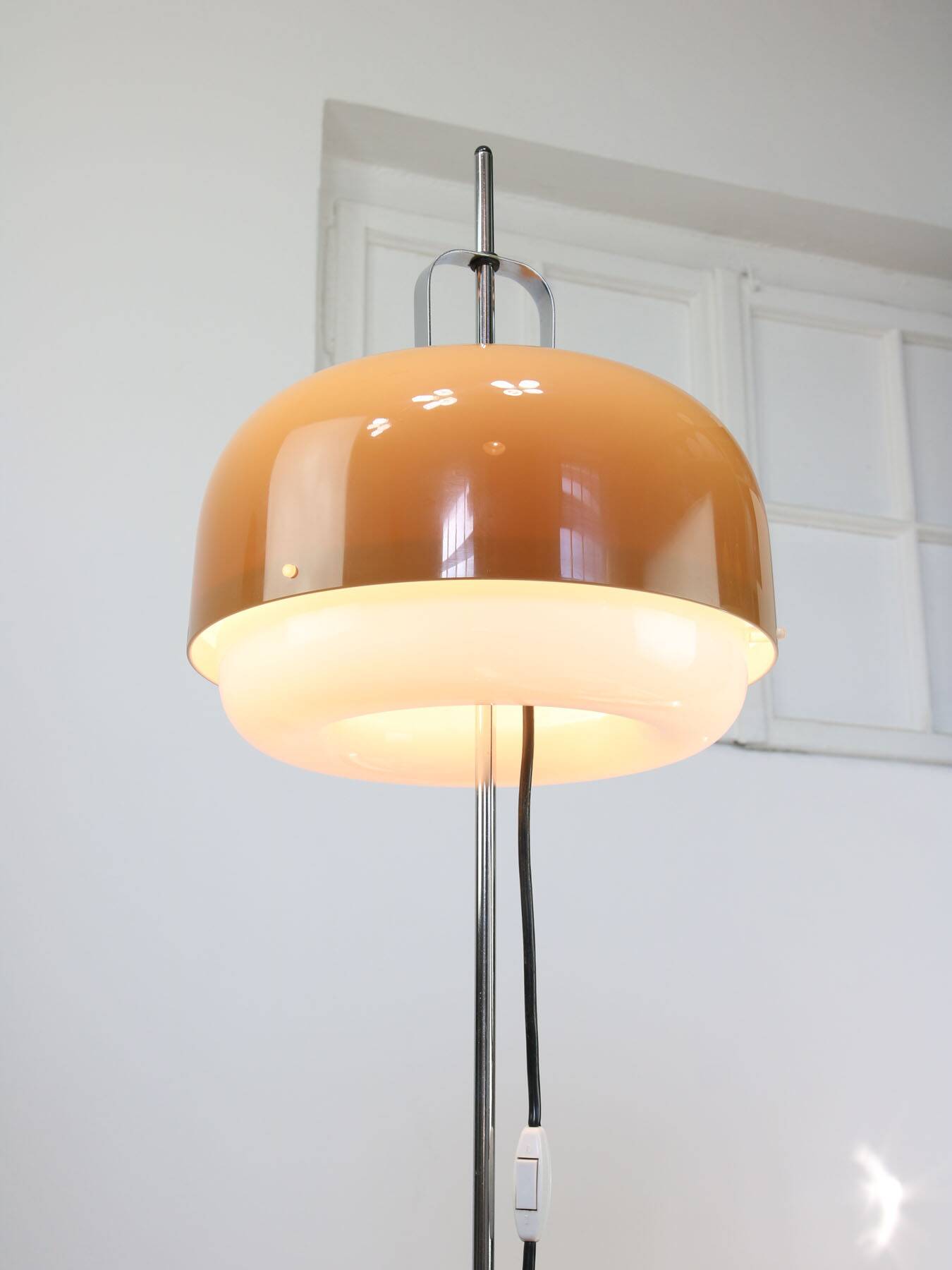 Lampadaire Space Age Medusa par Luigi Massoni pour Guzzini, années 70