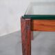 Table basse en palissandre minimaliste danoise, années 1960