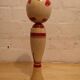 1960s Kokeshi japanese wooden hand painted doll