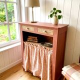 Very terracotta to curtain