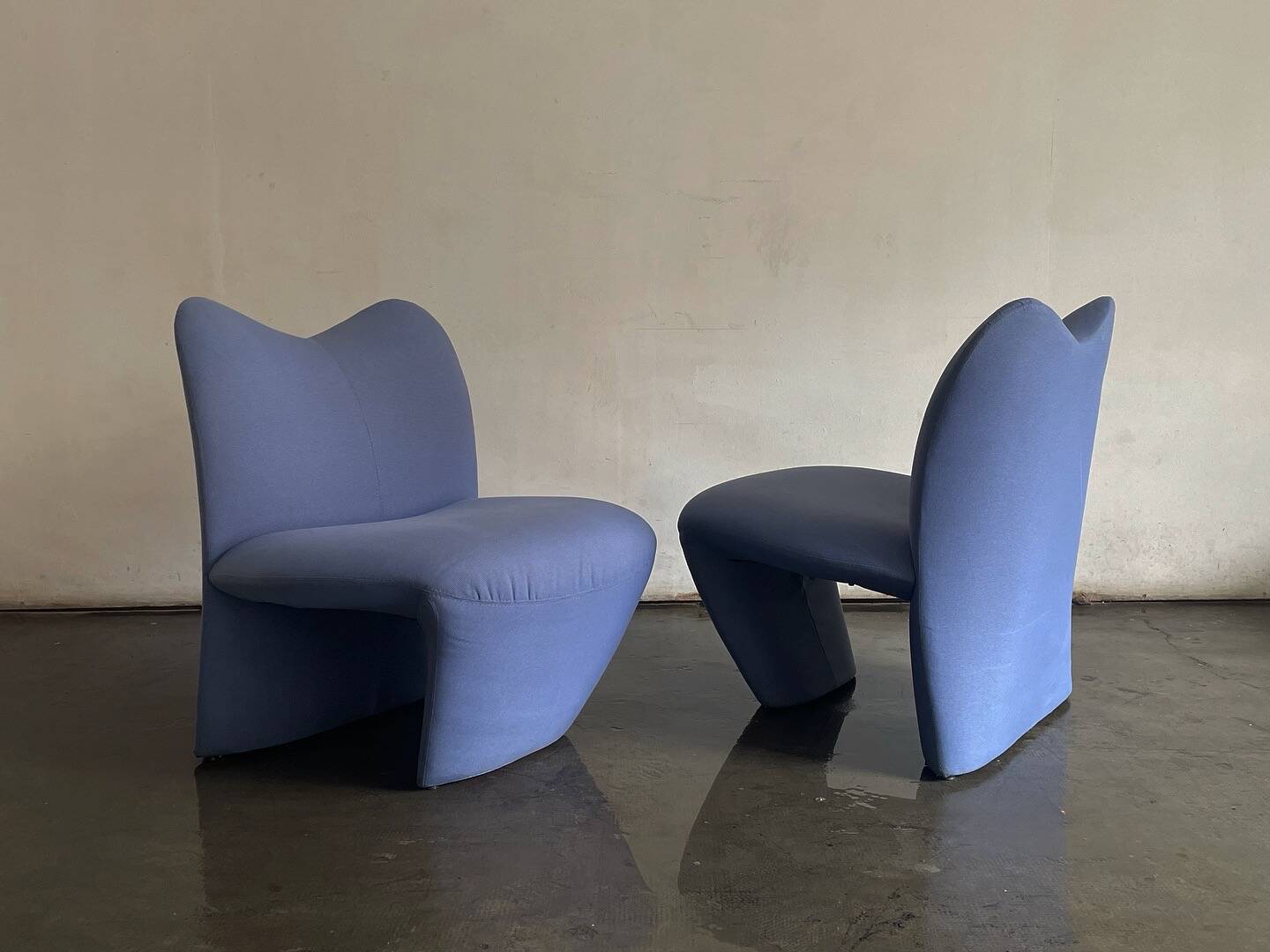 Paire de fauteuils vintage