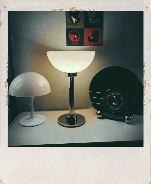 Grande Lampe New York Habitat vintage 80's