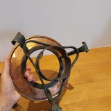 Copper fondue set
