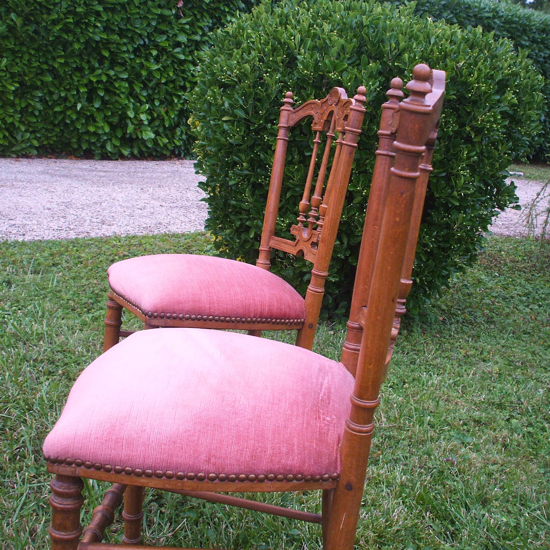 Pair of Napoleon III chairs