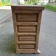 Renovated Spanish chest of drawers in solid walnut from the 1950s.