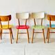Chaises de salle à manger de Ton, années 1950.