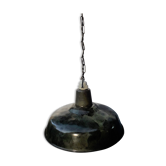 Industrial suspension in black enamel