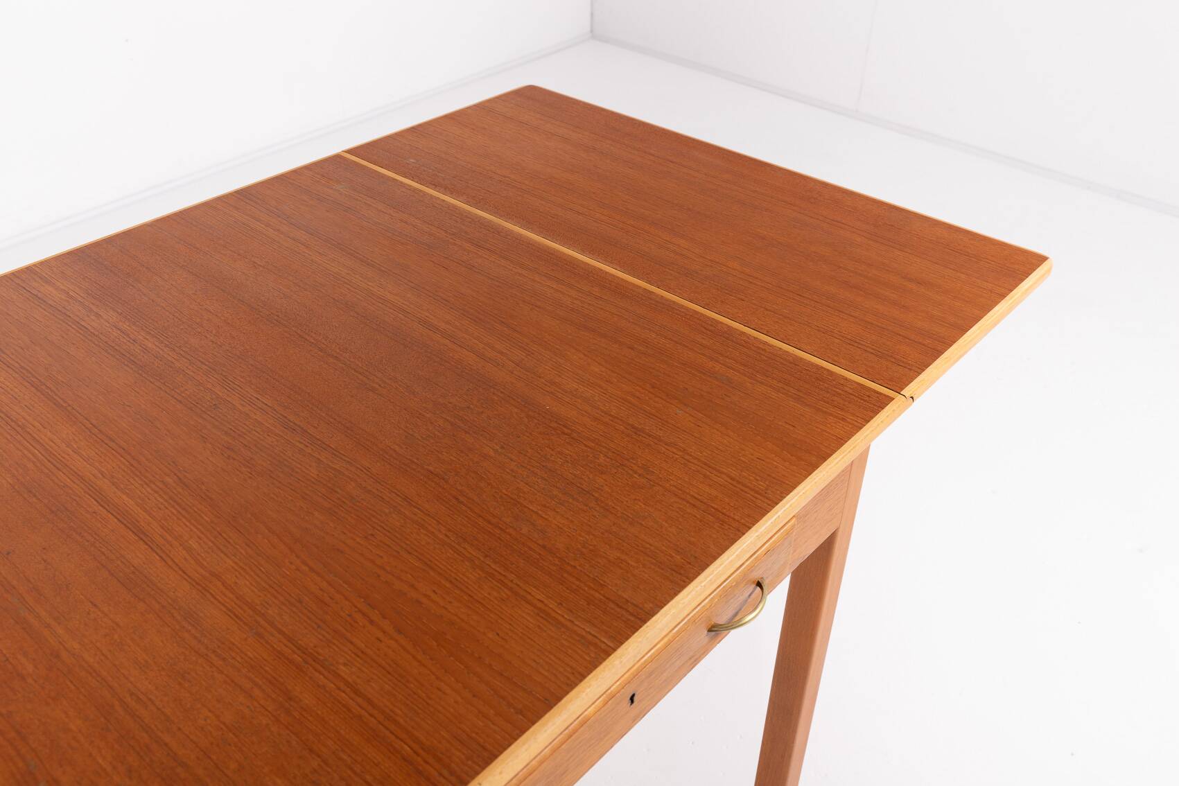 Mid-Century David Rosen extendable table from Nordiska Kompaniet, Sweden 1950's