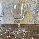 3 verres cristal d’arques