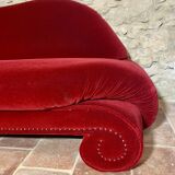 Bretz sofa, Gaudi model, red velvet