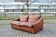 2 Seater Vintage Rolf Benz Sofa oxred leather
