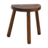 Wooden tripod stool