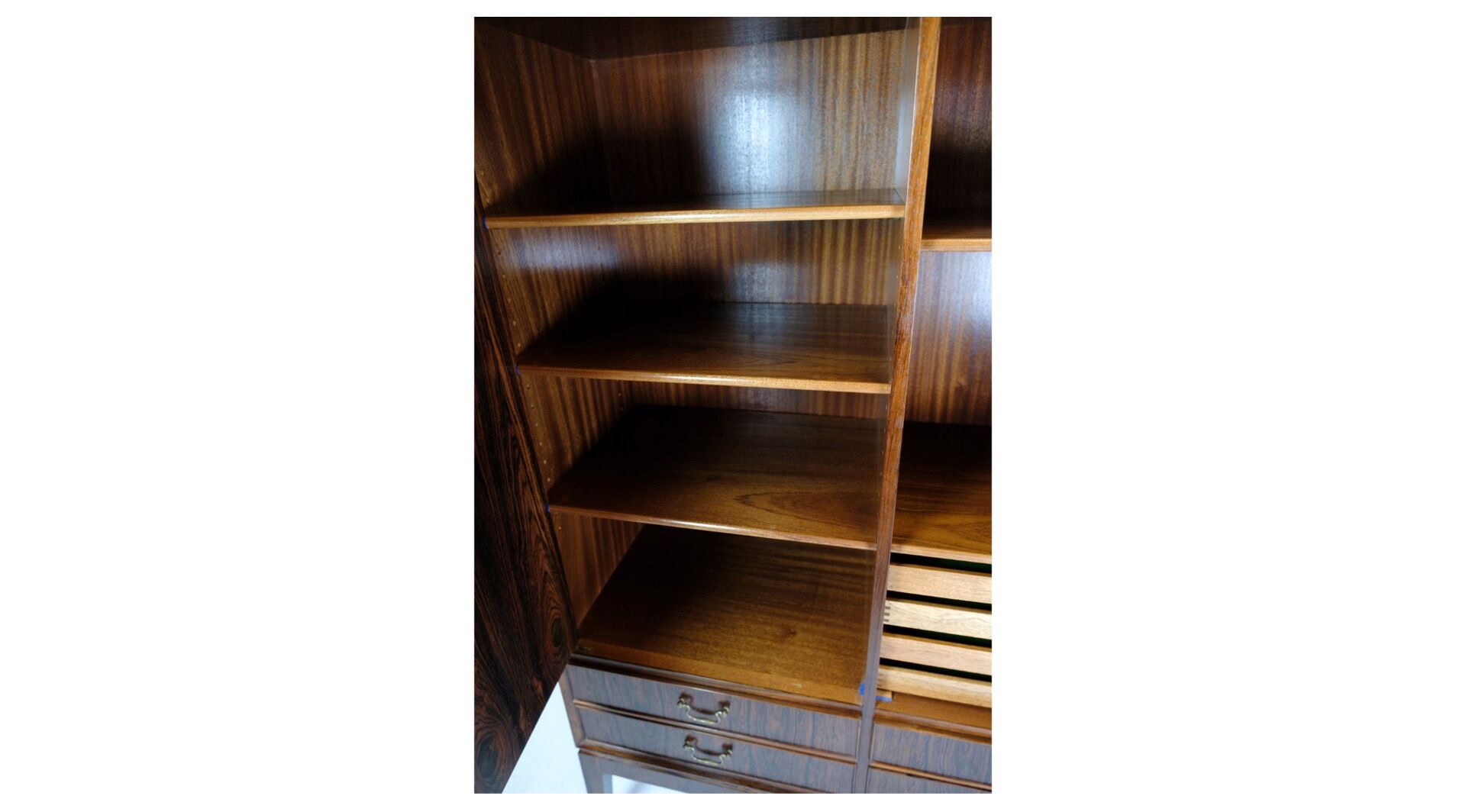 Cabinet / Storage Furniture in Rosewood with Doors and Drawers